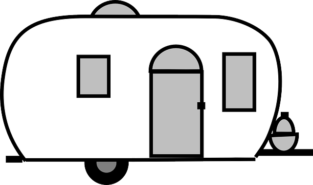 namalovaný karavan